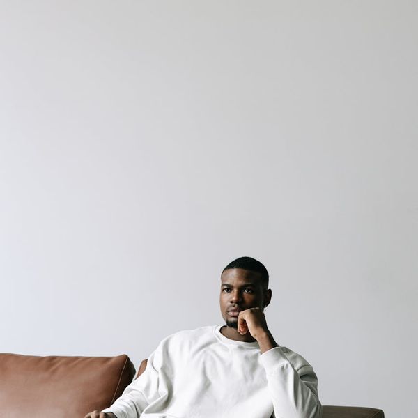 A calm and comfortable home space ready for a simple workout.